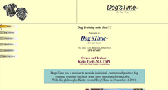Desktop Screenshot of dogstime.com